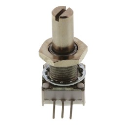 50 pcs - Vishay 2.5kΩ Rotary Potentiometer 1-Gang, Panel Mount (Through Hole), 14910F0GJSX10252KA