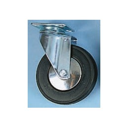 1 pcs - Tente Swivel Castor Wheel, 55kg Capacity, 75mm Wheel