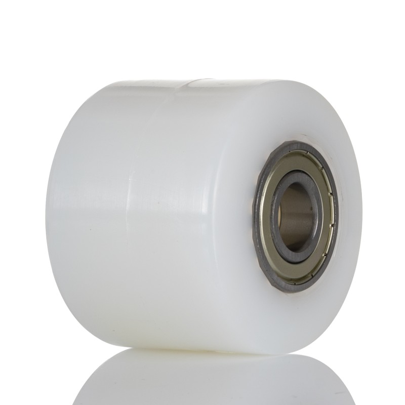 1 pcs - LAG White Polyamide Hygienic, Low Rolling Resistance, Non-Marking Trolley Wheel, 600kg
