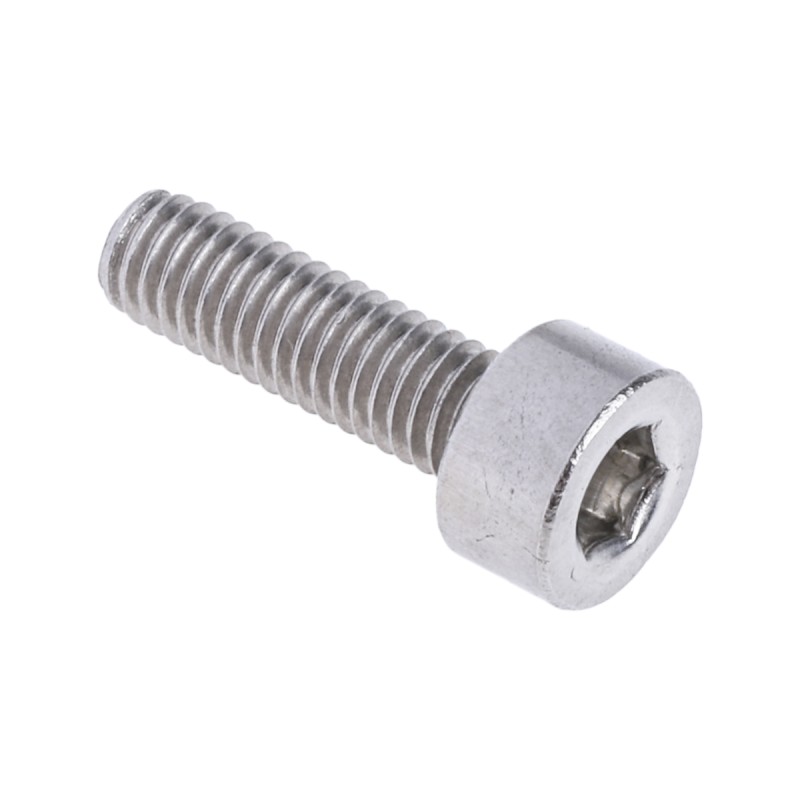1 Bag of 50 - RS PRO Plain Stainless Steel Hex Socket Cap Screw, DIN 912, M3 x 10mm