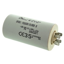 40 pcs - KEMET C27 Metallised Polypropylene Film Capacitor, 470V ac, ±5%, 35μF, Chassis Mount