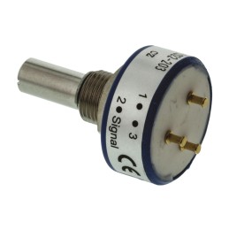 50 pcs - Vishay 20kΩ Rotary Potentiometer 1-Gang Panel Mount, 357B2203MAB251S22