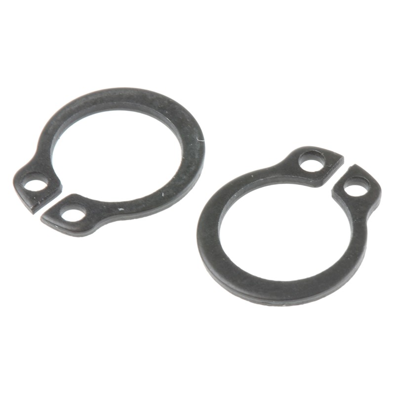 1 Bag of 50 - Steel External Circlip, 10mm Shaft Diameter, 9.6mm Groove Diameter