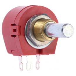 500 pcs - TE Connectivity 10kΩ Rotary Potentiometer 1-Gang Panel Mount, TW1103KA