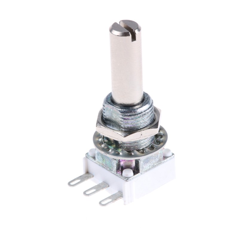 60 pcs - Vishay 500kΩ Rotary Potentiometer 1-Gang Panel Mount, P11S1V0FLSY00504KA