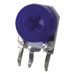 10 pcs - 10kΩ, Through Hole Trimmer Potentiometer 0.2W Side Adjust Bourns, 3306