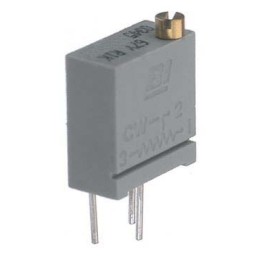 5 pcs - 5kΩ, Through Hole Trimmer Potentiometer 0.5W Top Adjust TT Electronics/BI, 67