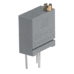 5 pcs - 10kΩ, Through Hole Trimmer Potentiometer 0.5W Top Adjust TT Electronics/BI, 67