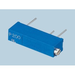 5 pcs - 1kΩ, Through Hole Trimmer Potentiometer 0.5W Copal Electronics