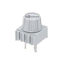 5 pcs - 10kΩ, Through Hole Trimmer Potentiometer 0.5W Top Adjust TT Electronics/BI, 72
