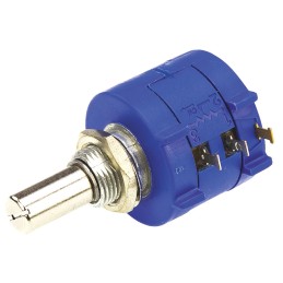 25 pcs - Bourns 50kΩ Rotary Potentiometer 10-Turns 1-Gang Panel Mount, 3590S-2-503L