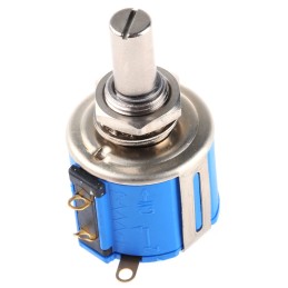 25 pcs - Bourns 5kΩ Rotary Potentiometer 1-Gang Panel Mount, 3543S-1-502L