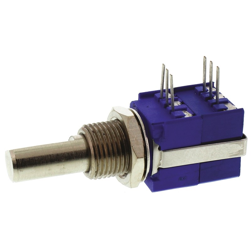 45 pcs - Bourns 10kΩ Rotary Potentiometer 1-Gang, Panel Mount (Through Hole), 56AAD-C28-B15/R81L