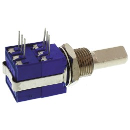 45 pcs - Bourns 10kΩ Rotary Potentiometer 1-Gang, Panel Mount (Through Hole), 56AAD-C28-B15/R81L