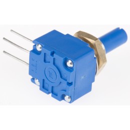 45 pcs - Bourns 50kΩ Rotary Potentiometer 1-Gang, Panel Mount (Through Hole), 93R1A-R22-A18L