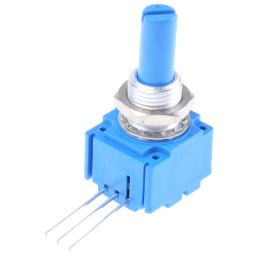 45 pcs - Bourns 10kΩ Rotary Potentiometer 1-Gang Panel Mount, 91A1A-B28-D15L