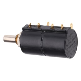 5 pcs - Bourns 5kΩ Rotary Potentiometer 10-Turns 2-Gang Panel Mount, 3549S-2AA-502/502A