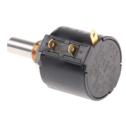 5 pcs - Bourns 10kΩ Rotary Potentiometer 10-Turns 1-Gang Panel Mount, 3549S-1AG-103A