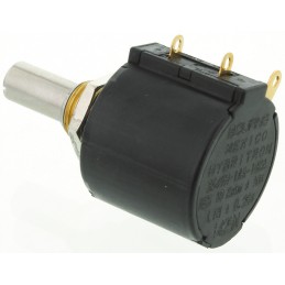 5 pcs - Bourns 10kΩ Rotary Potentiometer 10-Turns 1-Gang Panel Mount, 3549H-1AA-103A