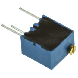 50 pcs - 20kΩ, Through Hole Trimmer Potentiometer 0.25W Top Adjust Vishay, T63