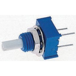 50 pcs - Bourns 5kΩ Rotary Potentiometer 1-Gang, Panel Mount (Through Hole), 3310P-001-502L