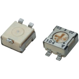 500 pcs - 5kΩ, SMD Trimmer Potentiometer 0.25W Top Adjust Vishay, TS53