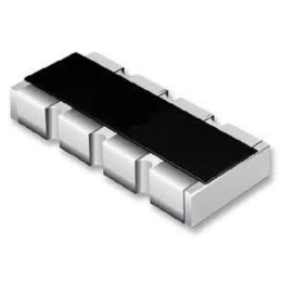 10 pcs - Bourns 1kΩ Resistor Array, 4 Resistors, 0.25W total, 1206 (3216M), Concave