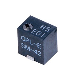 2 pcs - SMD Trimmer Potentiometer 0.25W Top Adjust NIDEC COPAL ELECTRONICS GMBH