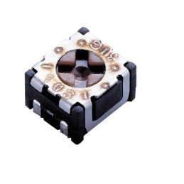2 pcs - SMD Trimmer Potentiometer 0.1W Top Adjust NIDEC COPAL ELECTRONICS GMBH