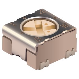 5 pcs - SMD Trimmer Potentiometer 0.25W Top Adjust Bourns, PVG3A