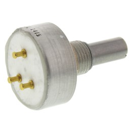 10 pcs - Vishay 2kΩ Rotary Potentiometer 1-Gang Panel Mount, 157B202MX9001