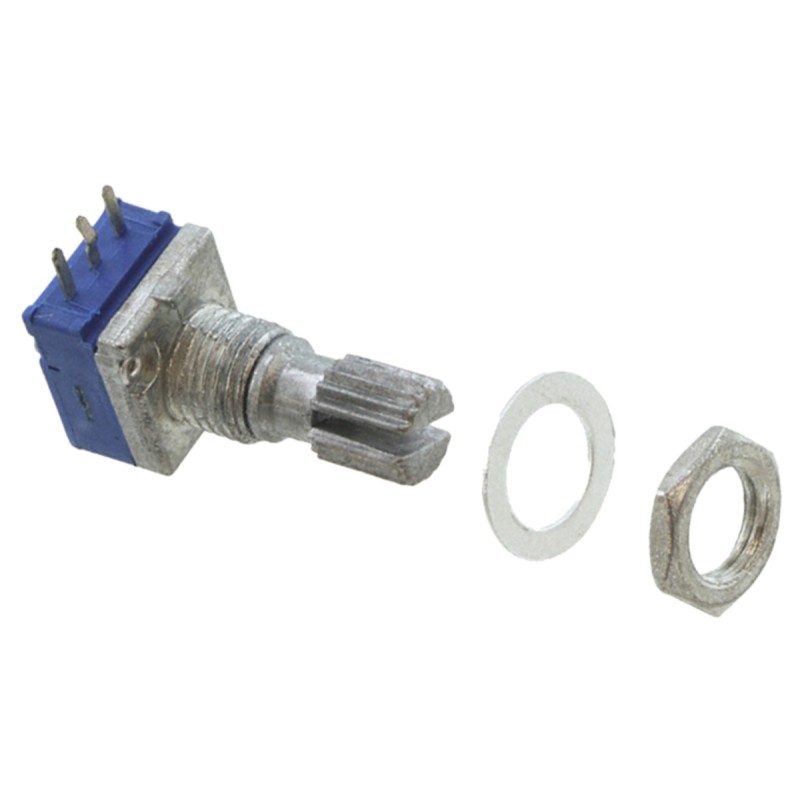 10 pcs - Bourns 10kΩ Rotary Potentiometer 1-Gang Through Hole, PTD901-2015K-B103