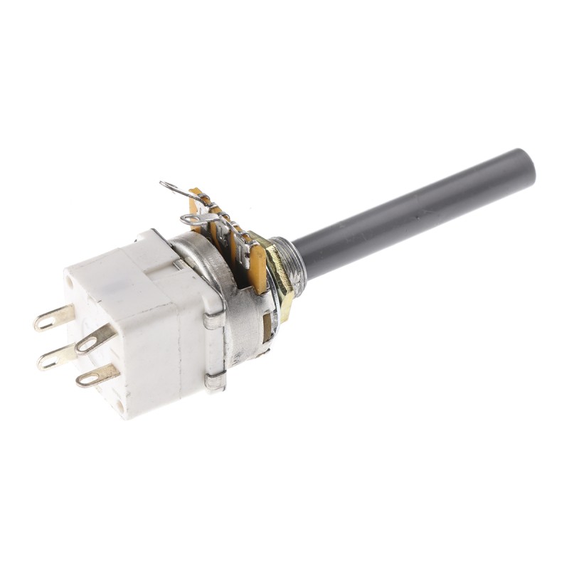 20 pcs - TE Connectivity 1MΩ Rotary Potentiometer 1-Gang Panel Mount, 1624204-2