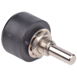 10 pcs - RS PRO 100Ω Rotary Potentiometer 1-Gang Panel Mount