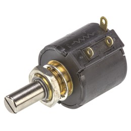 10 pcs - Bourns 2kΩ Rotary Potentiometer 10-Turns 1-Gang Panel Mount, 3549S-1AA-202A