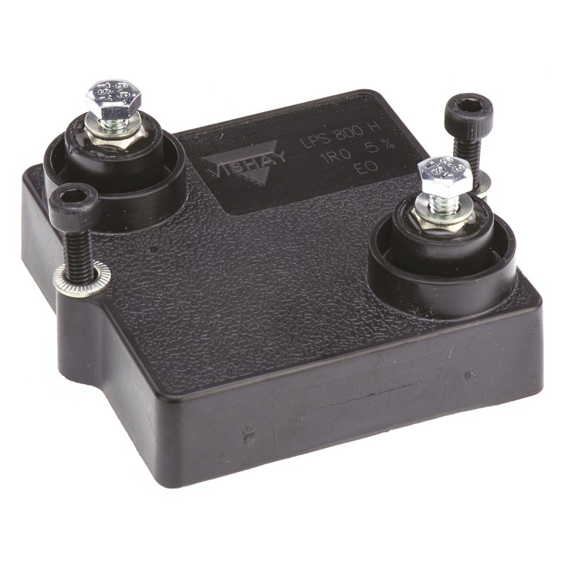 2 pcs - Vishay, 1Ω 800W Thick Film Chassis Mount Resistor LPS0800H1R00JB ±5%