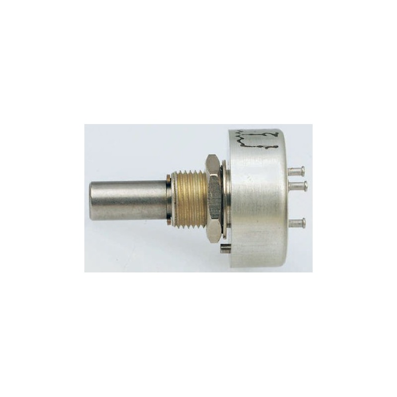 10 pcs - Vishay 10kΩ Rotary Potentiometer 1-Gang Panel Mount, 157B103MX9001