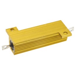 25 pcs - Arcol, 50mΩ 50W Wire Wound Chassis Mount Resistor HS50 R05 J ±5%