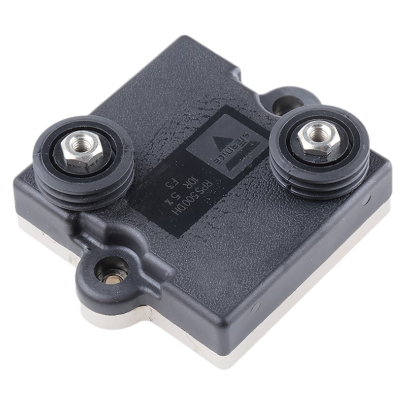 2 pcs - Vishay, 10Ω 500W Thick Film Chassis Mount Resistor RPS0500DH10R0JB ±5%