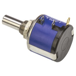 5 pcs - Vishay 100kΩ Rotary Potentiometer 10-Turns 1-Gang Panel Mount, 534B1104JC8872