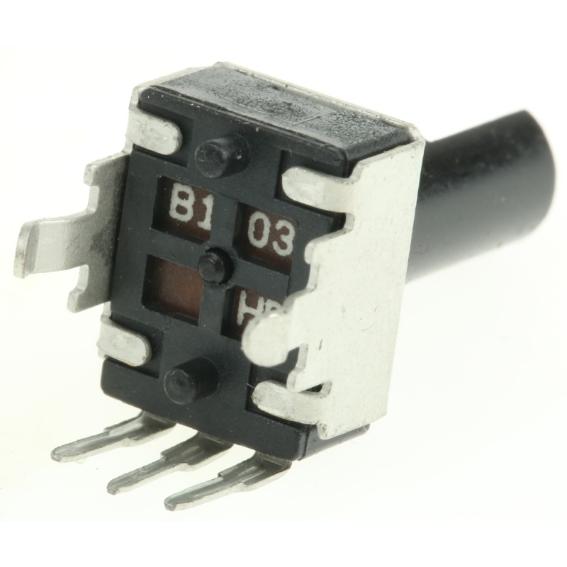 10 pcs - Bourns 10kΩ Rotary Potentiometer 1-Gang Panel Mount, PTV09A-4020F-B103