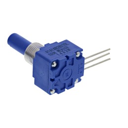 25 pcs - Bourns 100kΩ Rotary Potentiometer 1-Gang Panel Mount, 91A1A-B28-D20L