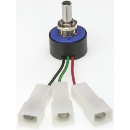 10 pcs - Vishay 5kΩ Rotary Potentiometer Continuous-Turns 1-Gang Panel Mount, 357B0502MXB054506