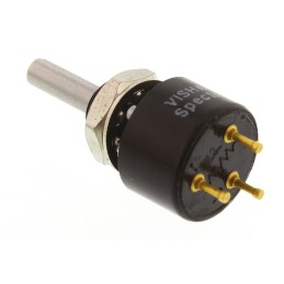 2 pcs - Vishay 10kΩ Rotary Potentiometer 1-Gang Panel Mount, 140B00103B10