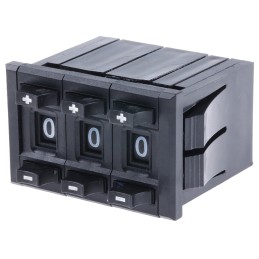 5 pcs - Bourns 1MΩ Digital Display Precision Potentiometer 10-Turns 2-Gang Panel Mount, 3683S-1-105L