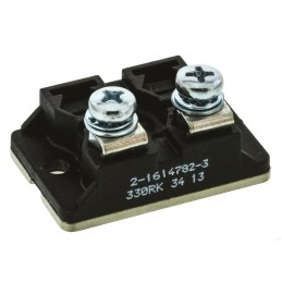 5 pcs - TE Connectivity, 330Ω 100W Thick Film Chassis Mount Resistor BDS2A100330RK ±10%