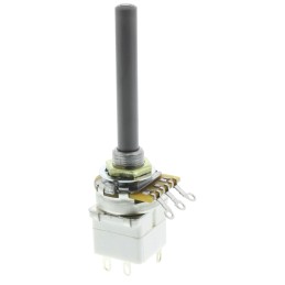 20 pcs - TE Connectivity 10kΩ Rotary Potentiometer 1-Gang Panel Mount, 1624202-2