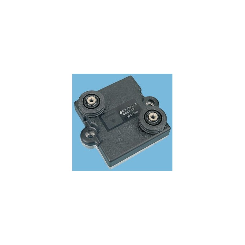 2 pcs - Vishay, 22Ω 500W Thick Film Chassis Mount Resistor RPS0500DH22R0JB ±5%