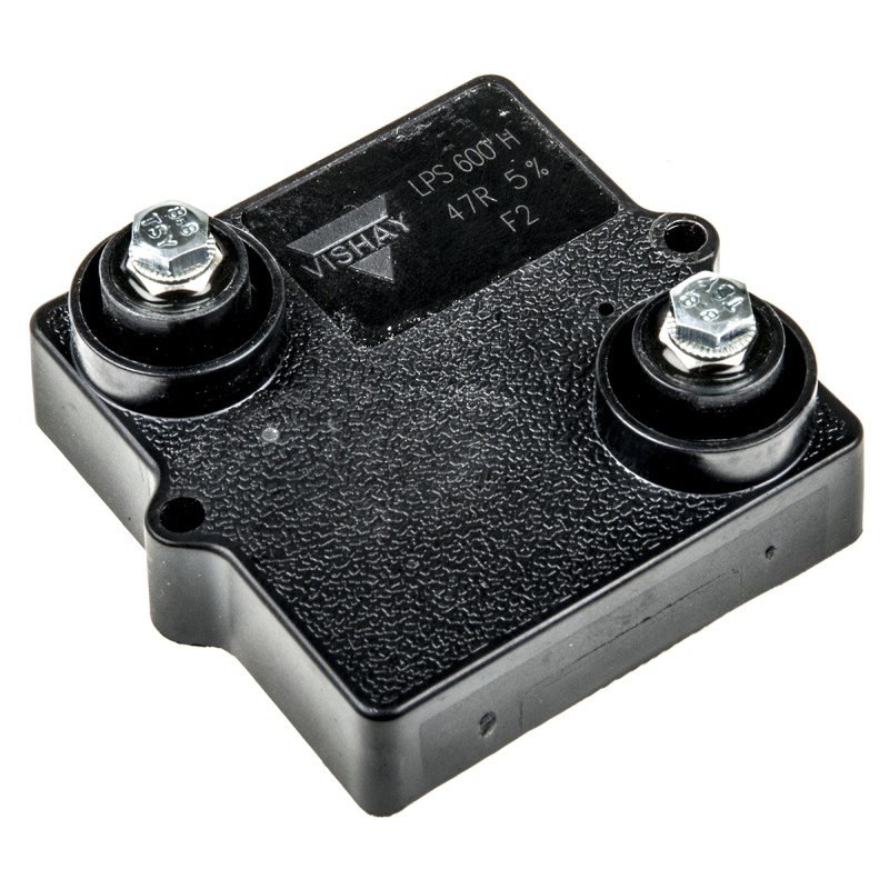 2 pcs - Vishay, 47Ω 600W Thick Film Chassis Mount Resistor LPS0600H47R0JB ±5%