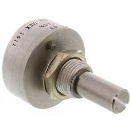 10 pcs - Vishay 1kΩ Rotary Potentiometer 1-Gang Panel Mount, 157B102MX9001